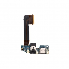 Placa auxiliar inferior con conector de audio jack y conector micro USB de carga datos y accesorios para HTC One M9